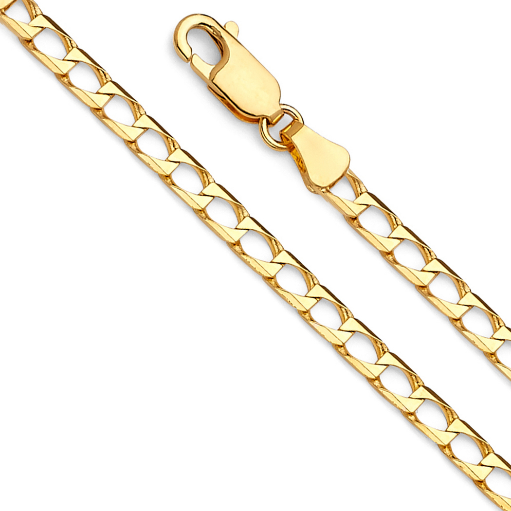 Square Curb Chain Bracelet