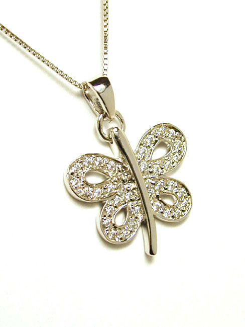 
Cubic Zirconia Cubic Zirconia Butterfly Pendant
