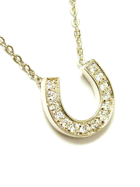 
Lucky Horseshoe Cubic Zirconia Cubic Zirconia Necklace
