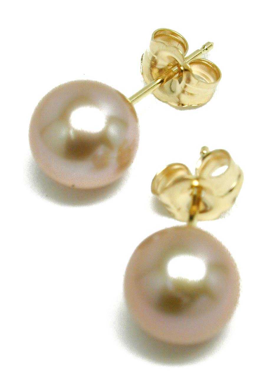 
Freshwater Cultured Pink Stud Earrings
