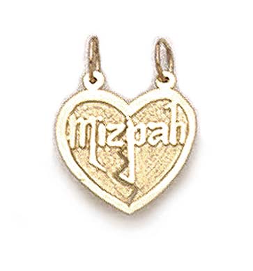 
14k Mizpah Break-Apart Pendant
