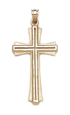 
14k Yellow Gold Cross Pendant
