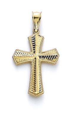 
14k Yellow Gold Cross Pendant
