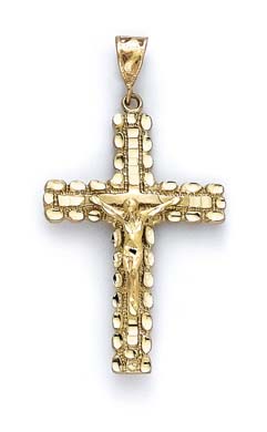 
14k Yellow Gold Crucifix Pendant
