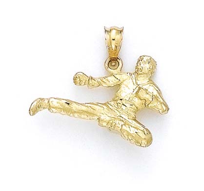 
14k Yellow Gold Karate Pendant
