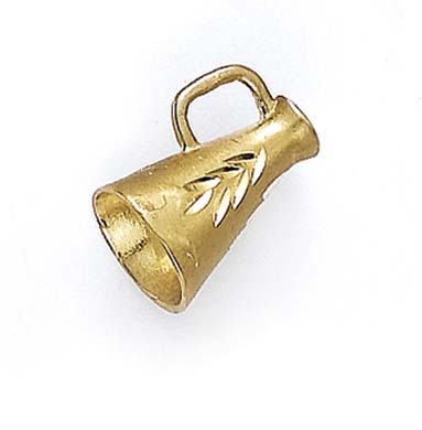 
14k Yellow Gold Megaphone Pendant
