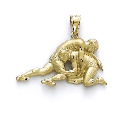 
14k Wrestler Pendant
