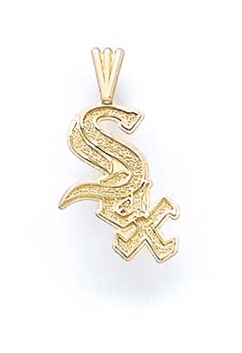 
14k Yellow Gold Chicago White Sox Pendant
