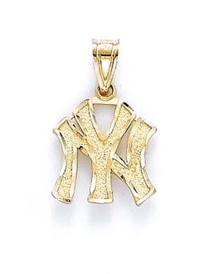 
14k New York Yankees Pendant
