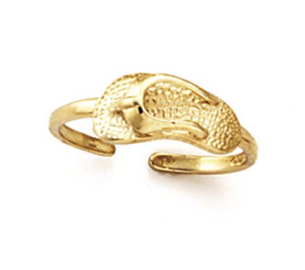 
14k Yellow Gold Flip-Flop Toe Ring
