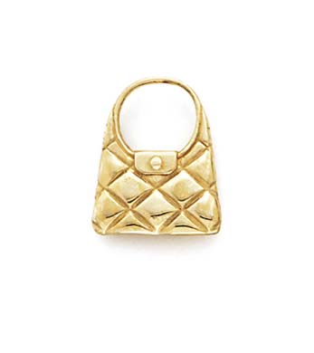 
14k Yellow Gold Handbag Pendant
