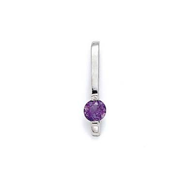 
Sterling Silver Amethyst Pendant
