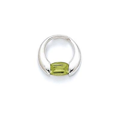 
Sterling Silver Peridot Pendant
