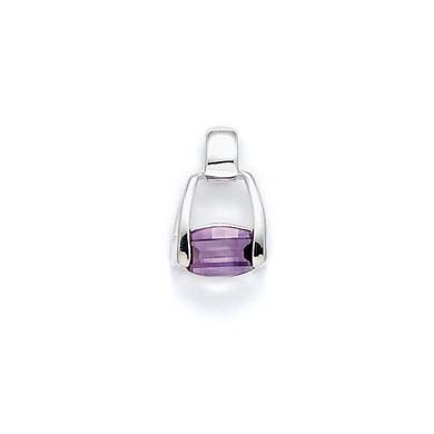 
Sterling Silver Amethyst Pendant
