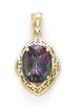 
14k Mystic Topaz Pendant
