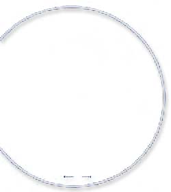 
Sterling Silver 16 Inch Medium Wt Cable Wire Necklace - 1mm Dia
