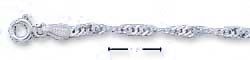 
Sterling Silver Singapore - 7 Inch Bracelet
