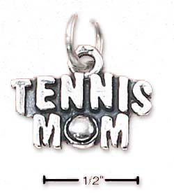 
Sterling Silver Tennis Mom With Ball Charm
