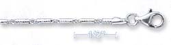 
Sterling Silver Bar 2mm - 7 Inch Bracelet
