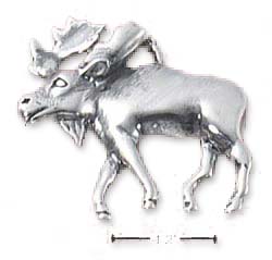 
Sterling Silver Moose On The Move Charm
