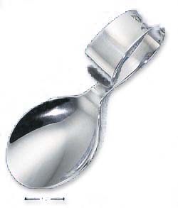 
Sterling Silver Plain Baby Finger Spoon
