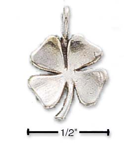 
Sterling Silver Four Leaf Clover Charm
