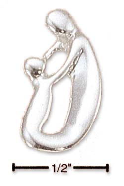 
Sterling Silver Parent and Child Charm
