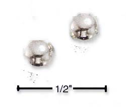 
Sterling Silver 5mm Ball Post Earrings
