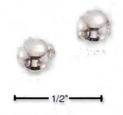 
Sterling Silver 6mm Ball Post Earrings
