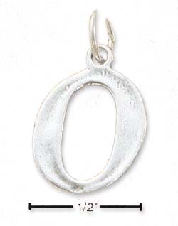 
Sterling Silver Number Number 0 Charm
