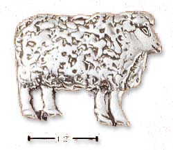 
Sterling Silver Beautiful Sheep Charm
