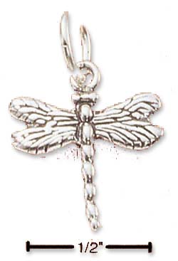 
Sterling Silver Small Dragonfly Charm
