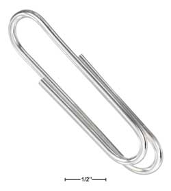 
Sterling Silver Paperclip Money Clip
