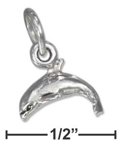 
Sterling Silver Mini Children Dolphin Charm
