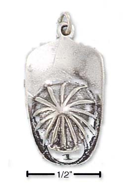 
Sterling Silver Firemans Hat Charm
