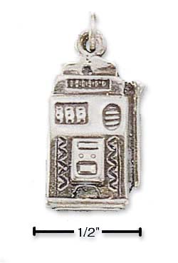 
Sterling Silver Slot Machine Charm
