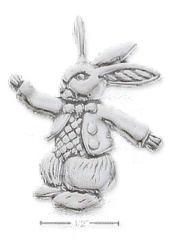 
Sterling Silver Easter Bunny Charm
