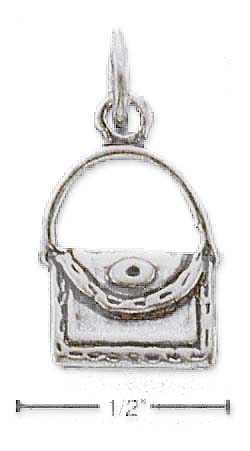 
Sterling Silver Pocketbook Charm
