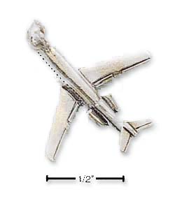 
Sterling Silver Jet Plane Charm
