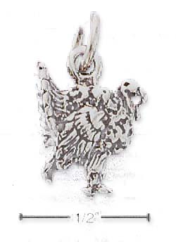 
Sterling Silver Turkey Charm
