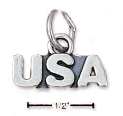 
Sterling Silver USA Charm
