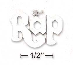 
Sterling Silver Rap Charm
